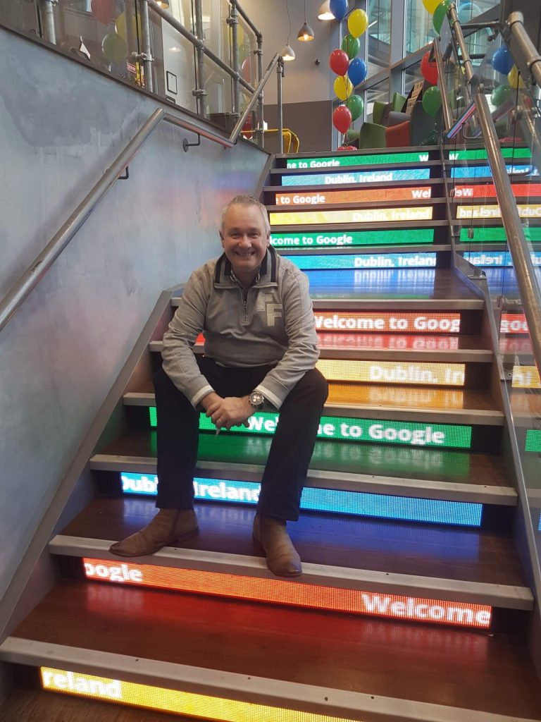 Phil at Google Headquarters Dublin